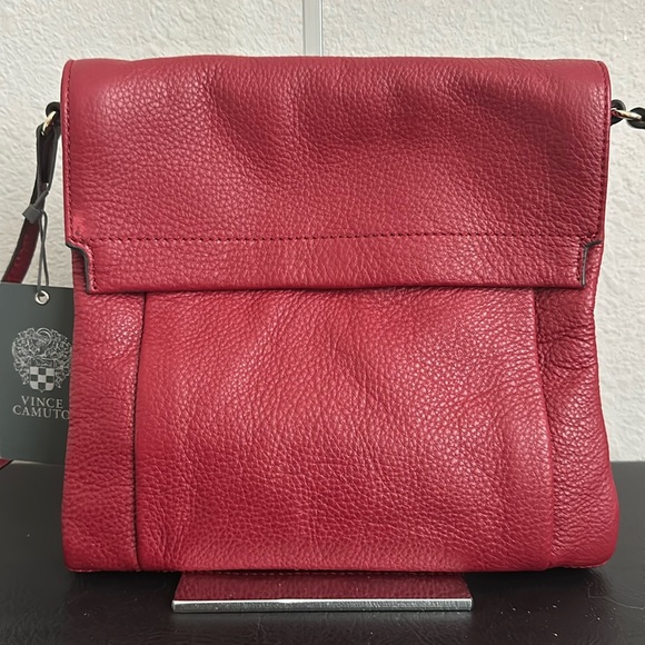 Vince Camuto Large Leather Crossbody - Min - Picture 2 of 8